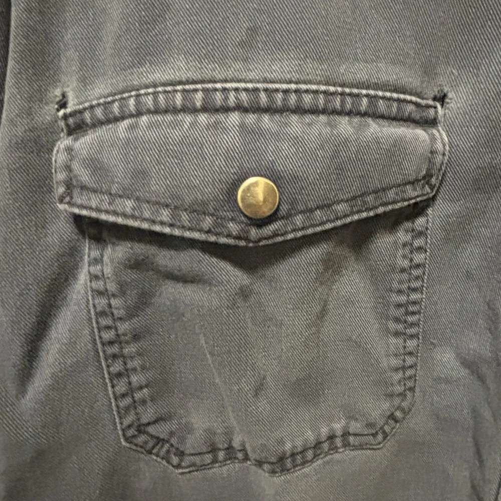 Dickies Shirt Mens 2X Large Blue FR Flame Resistant Long Sleeve Button Up - Picture 6 of 6